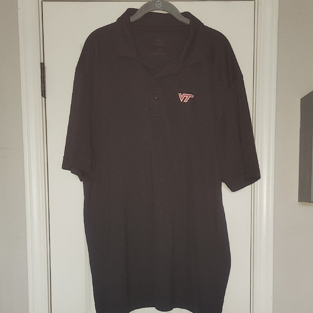 Virginia Tech Black Polo Shirt